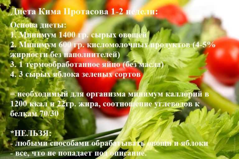 Диета Протасова Отзывы И Результаты Рецепты