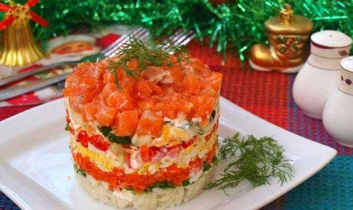 Салат «лососевый» – кулинарный рецепт