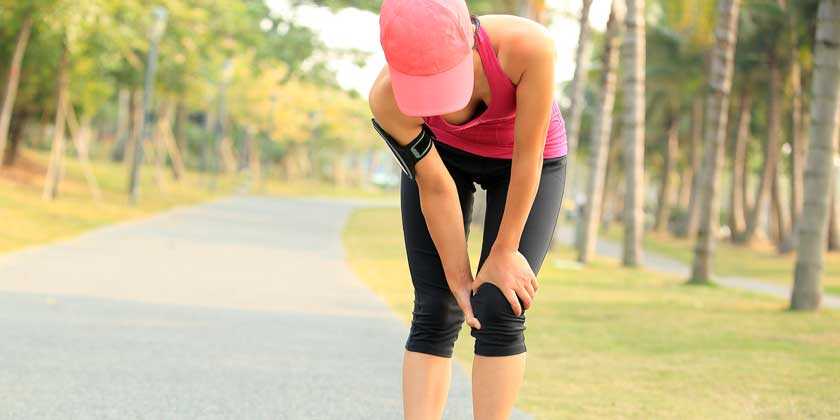 Почему возникает боль в колене при беге