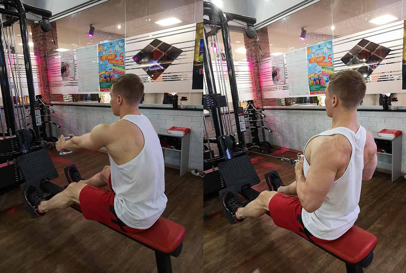 10 эффективных упражнений для тренировки мышц спины в зале