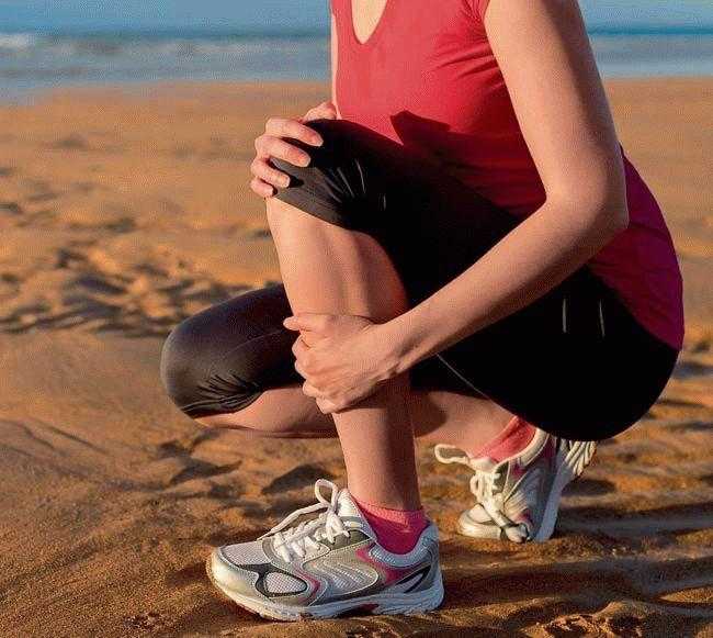 Причины появления болей в коленях после бега
