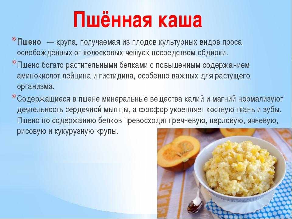 Пшенная каша (98 рецептов с фото) - рецепты с фотографиями на поварёнок.ру