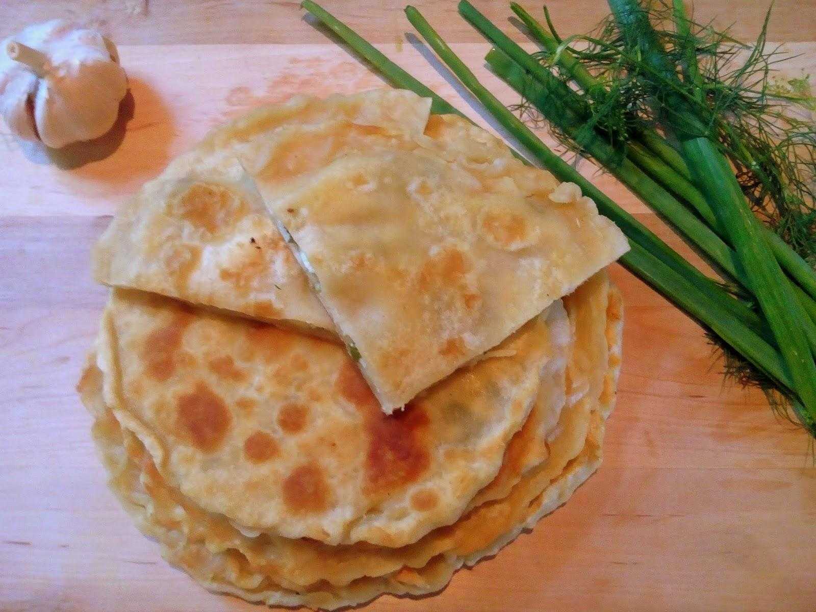 Армянский хлеб с зеленью – женгялов хац (armenian bread with herbs)