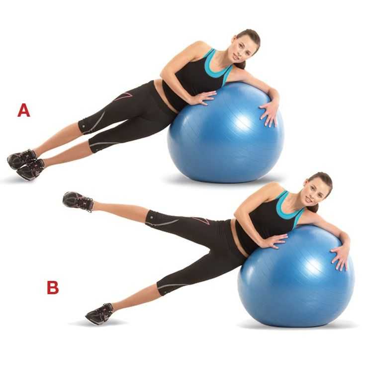 Упражнения с гимнастическим мячом — sportfito — сайт о спорте и здоровом образе жизни