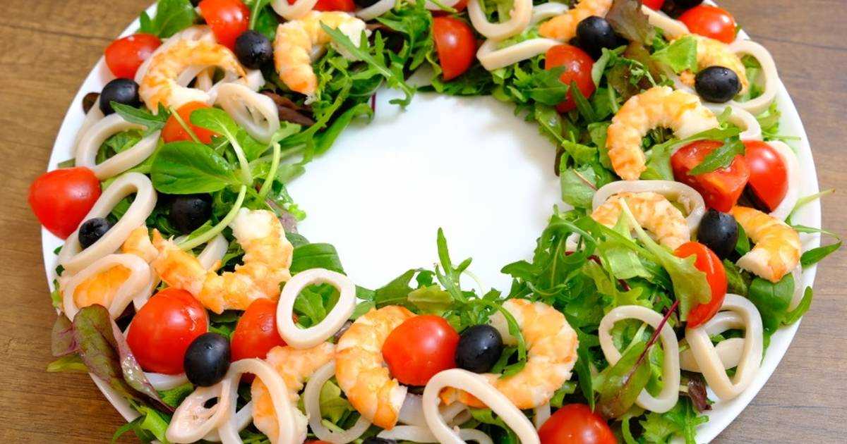 Салат морской бриз - экзотика на вашем столе: рецепт с фото и видео