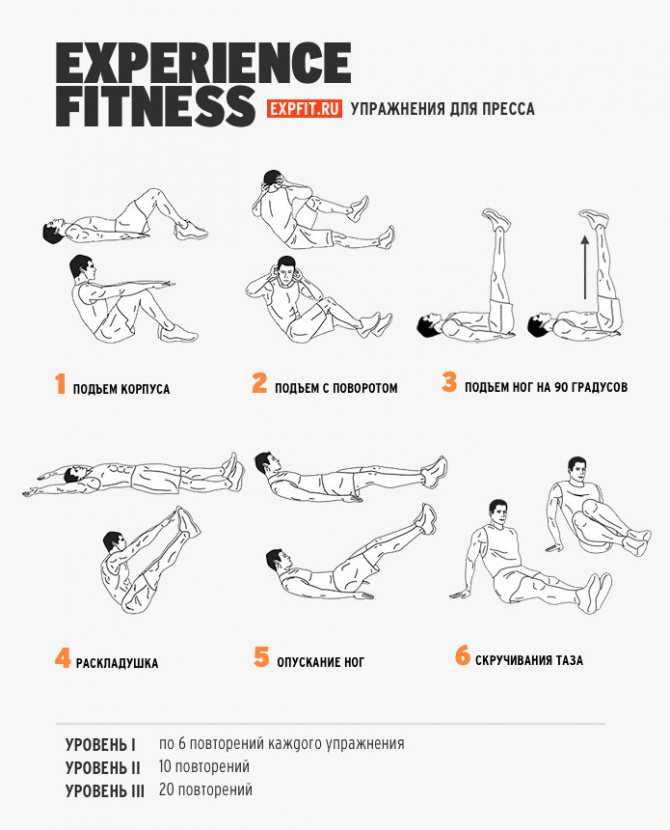 Тренировка для верхней части тела (руки, плечи, грудь, живот, спина): программа для новичков (день 4)
