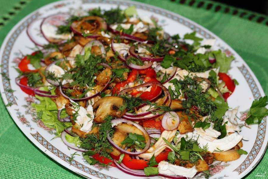Салаты из овощей - рецепты
