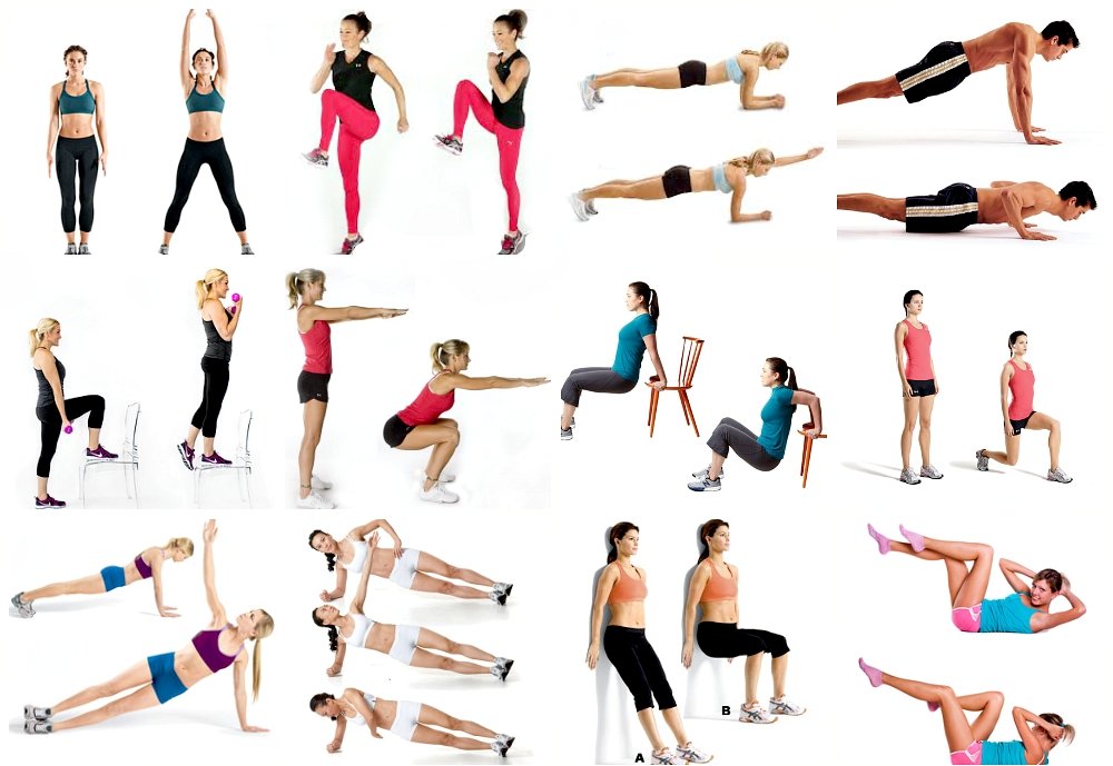 30 лучших упражнений без тренажёров | журнал «будофит»