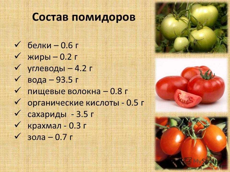 Помидоры — польза, вред и противопоказания томатов
