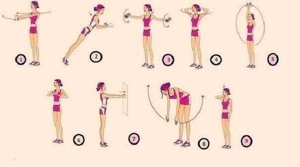 Как накачать женскую грудь при помощи упражнений